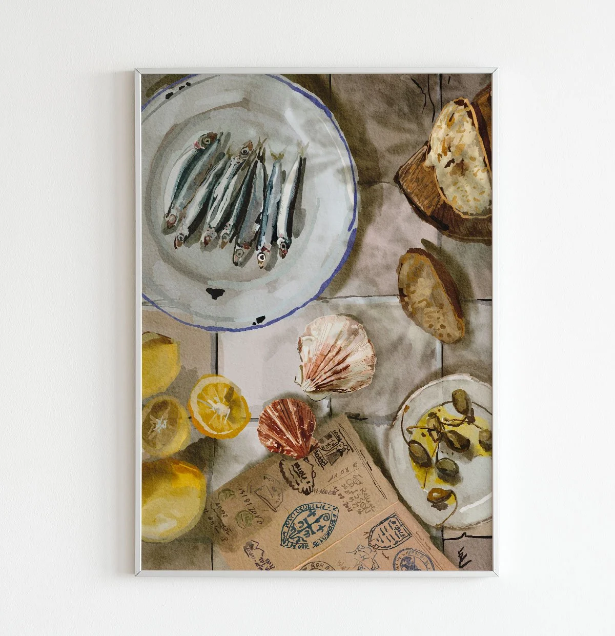 El Camino Lunch — Ekaterina Zagorska Art